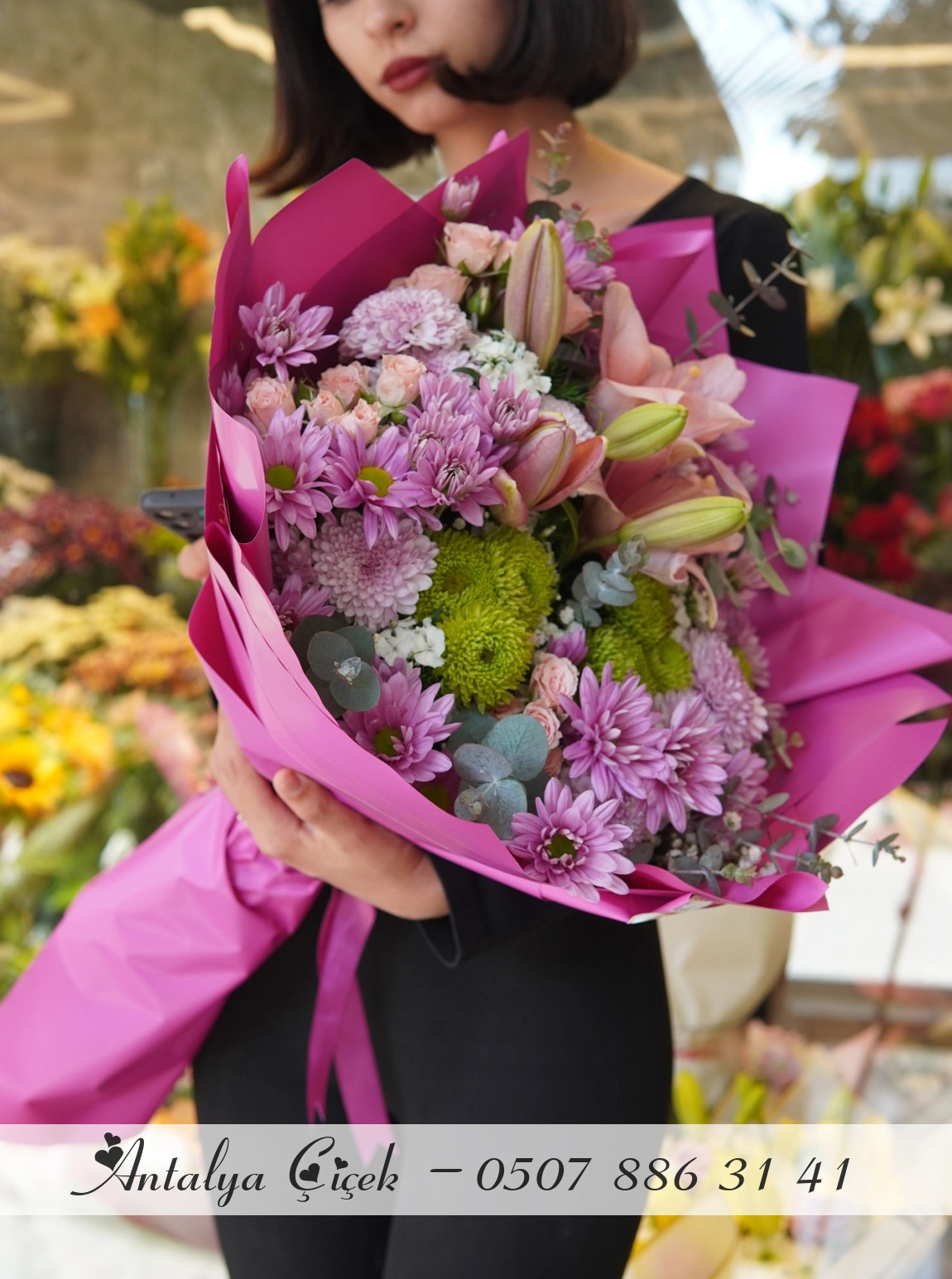 Karma Çiçek Buketi